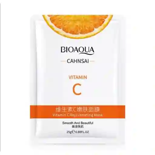 Mascarilla Velo Rejuvenecedora Vitamina C Bioaqua