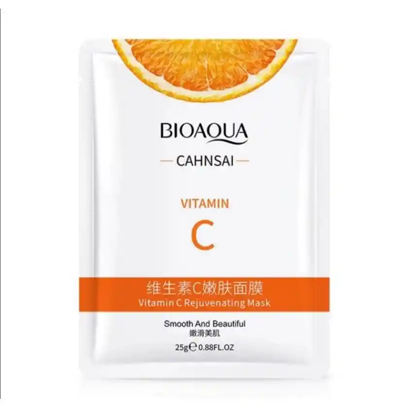 Mascarilla Velo Rejuvenecedora Vitamina C Bioaqua