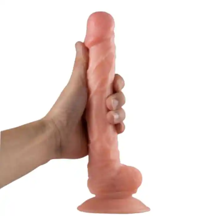 Dildo Consolador Ultra Realista Con Ventosa 25 Cm