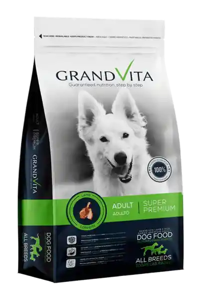 Grand Vita Cordero Adulto 3 Kg