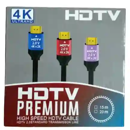 Cable Hdmi 20 Mt High Speed Definition 2.0 Standard Transmition Line