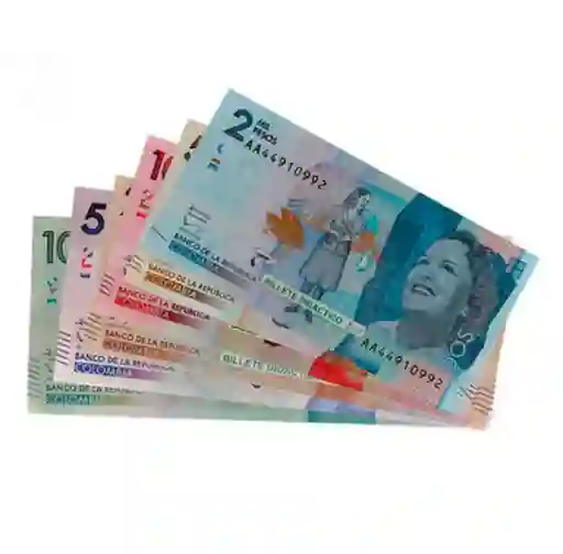 Billete Didáctico Pesos Colombianos X50 Con Monedas 🇨🇴💰