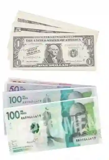 Billetes Didacticos Colombianos Cop Y Dólar Usd