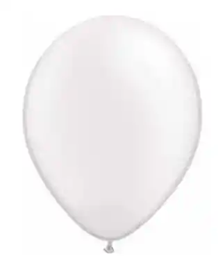 Paquete De Bomba Plastica R12 30cm X10 Unds Blanca