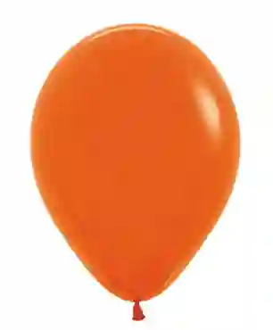 Paquete De Bomba Plastica R12 30cm X10 Unds Naranja