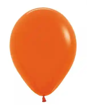 Paquete De Bomba Plastica R12 30cm X10 Unds Naranja