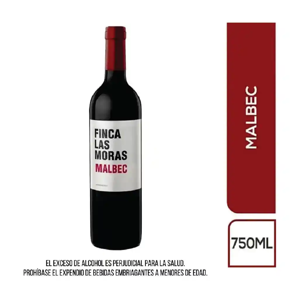 Vino Las Moras Malbec 750ml