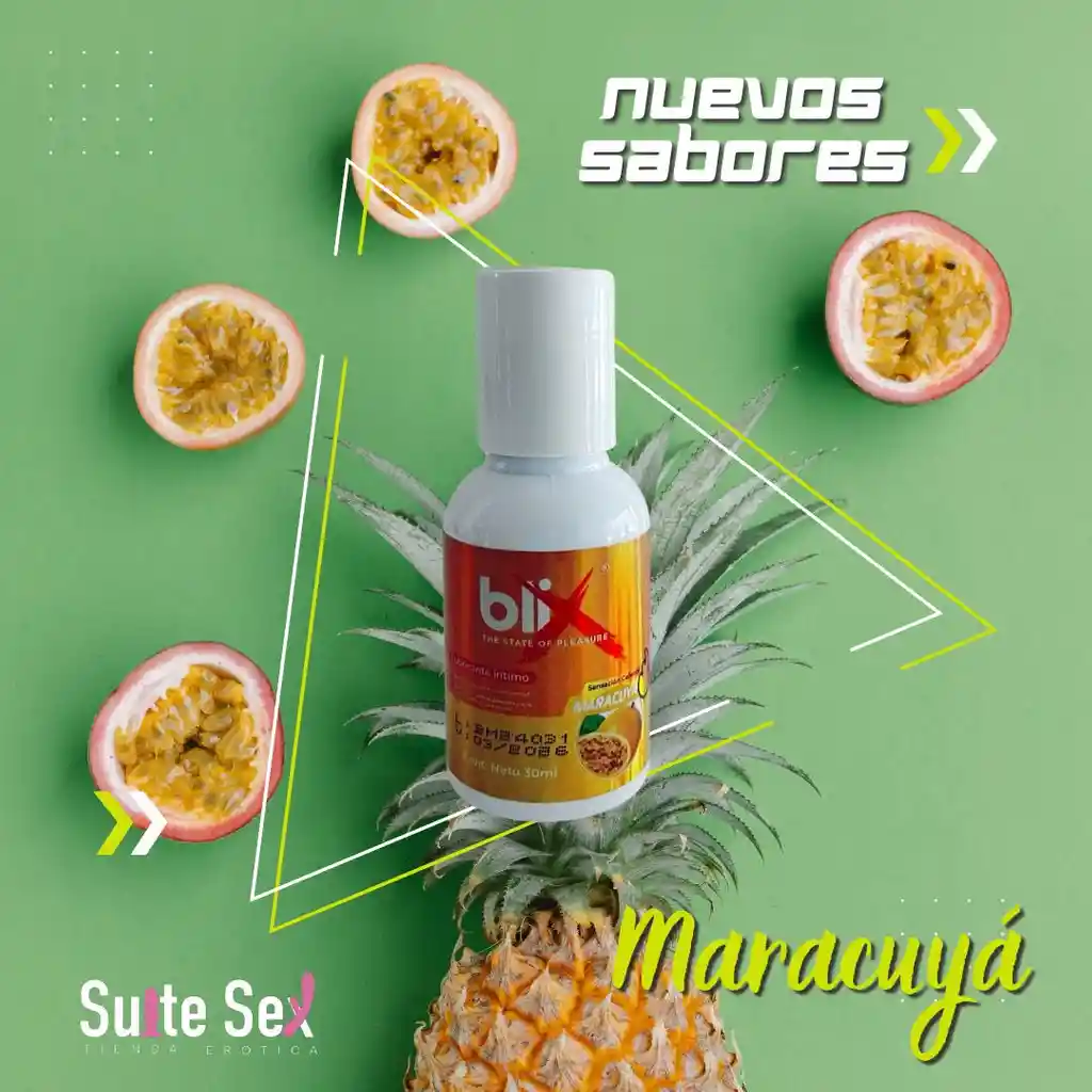 Blix Lubricante Maracuyá 30ml