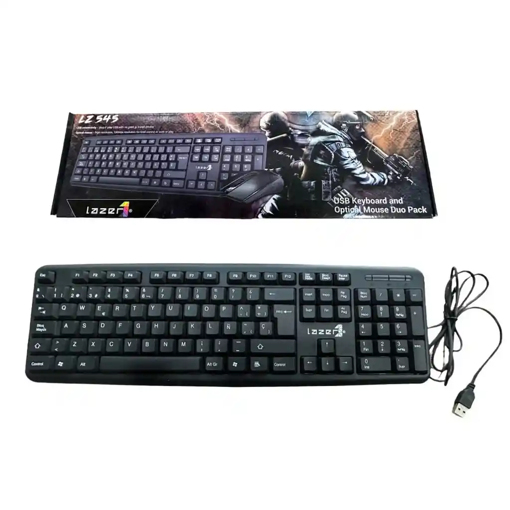 Combo Teclado Y Mouse Lz545