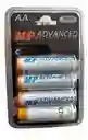 Baterias Pilas Recargables Mp Aa X4