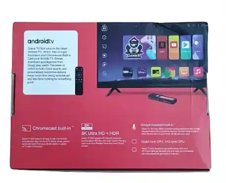 Game Tv Stick/ Convertidor A Smart Y Streaming Y Juegos Retro Con Controles Inalambricos