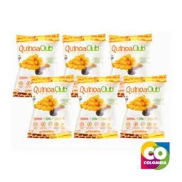 Snack Con Quinoa, Zanahoria Y Chía (6 Unidades) Marca Quinoa Club