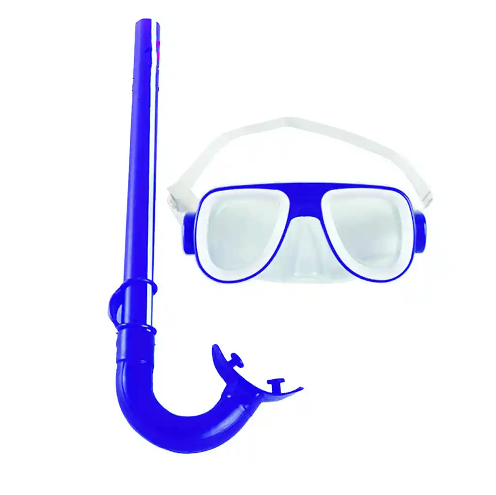 Careta Snorkel Kit Buceo Transparente Ajustable Swim Wenfei