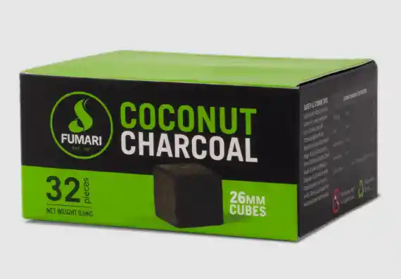 Carbones Para Hookah (narguila) Fumari Charcoal Coconut X32