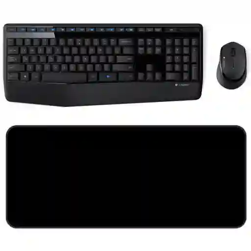 Combo Inalámbrico Logitech Mk345 + Alfombrilla Xl 80x30cm