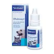 Oftalmosyn Para Perros Y Gatos Tratamiento De Conjuntivitis Afecciones Ojos Y Oidos 10 Ml