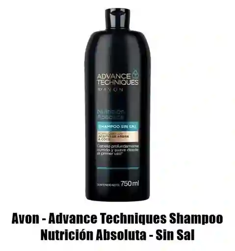 Avon - Advance Techniques Shampoo Nutrición Absoluta - Sin Sal