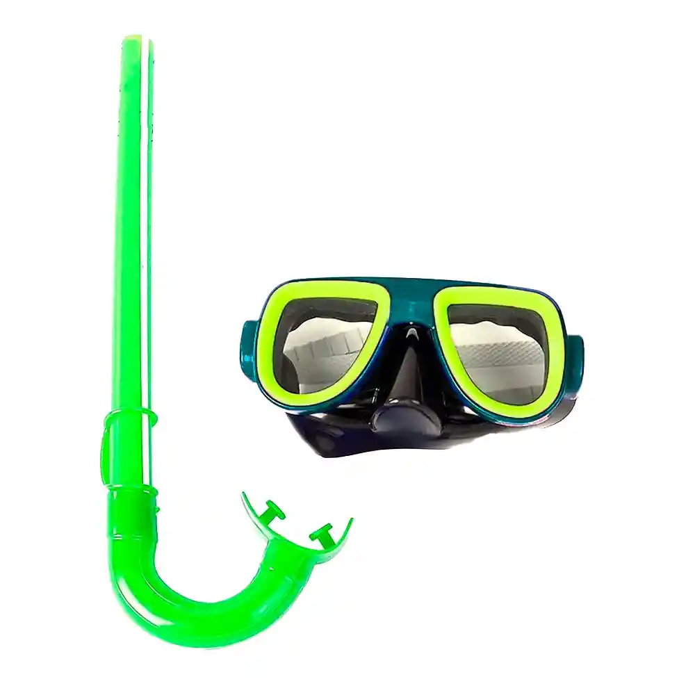 Careta Snorkel Kit Buceo Resistente Ajustable Swim Wenfei