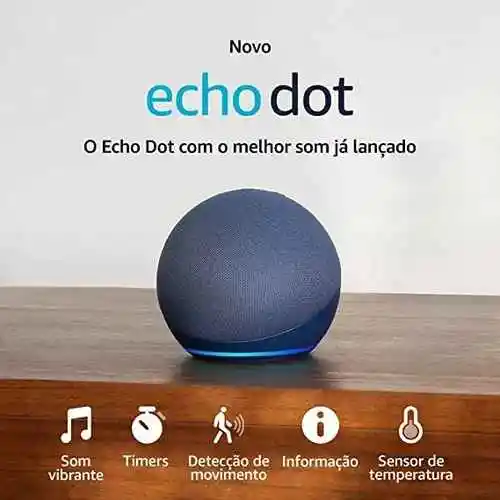 Altavoz Echo Dot 5ª Generación 1.73 Azul Amazon