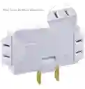 Adaptador Toma Corriente 3 Salidas Giratorio 2500w