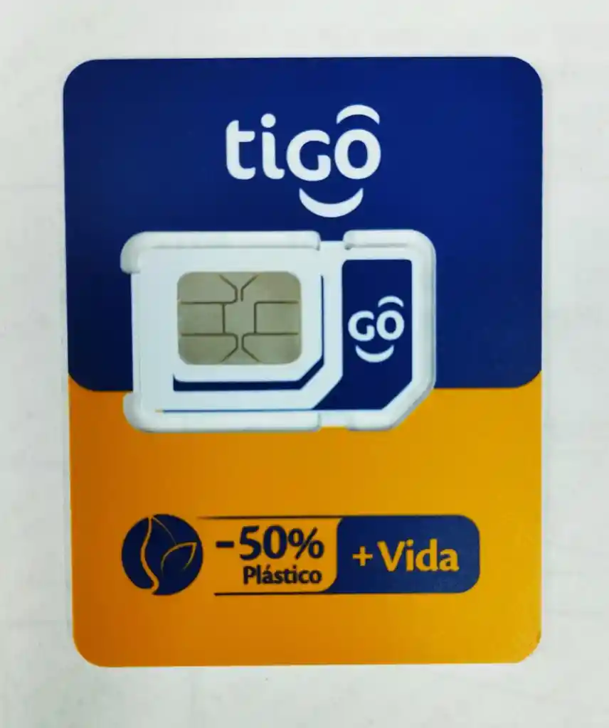 Simcard Prepago Tigo X 1 Und Trae Recarga De 3 Mil