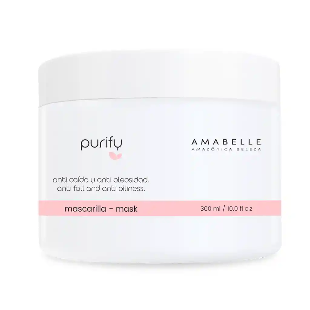 Mascarilla Purify, Nutriciòn