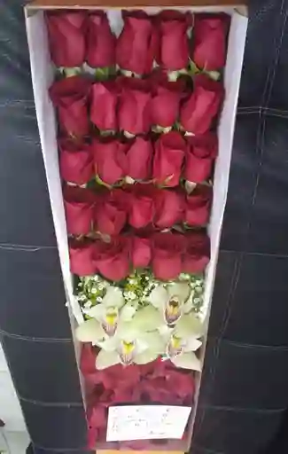 Caja Rosas Y Mas