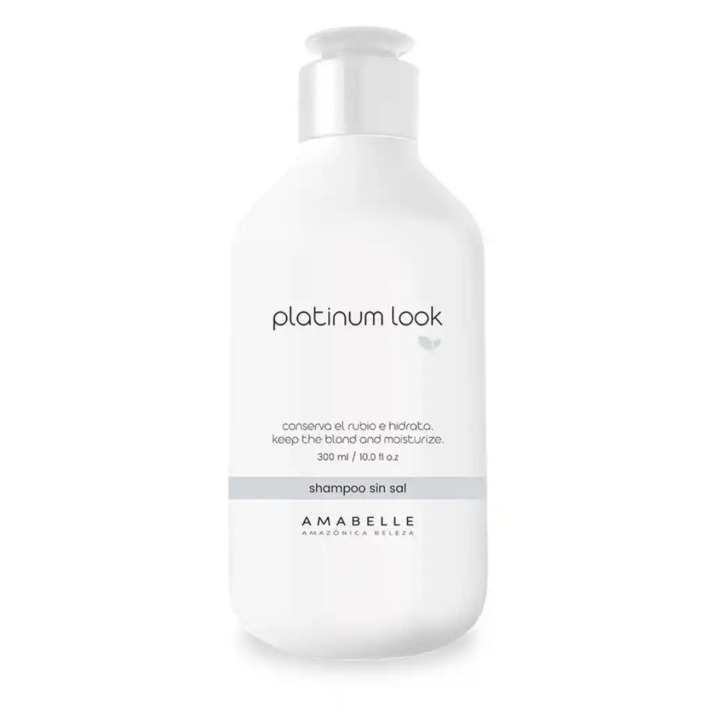 Shampoo Platinum Look, Repara Y Matiza El Pelo Rubio.