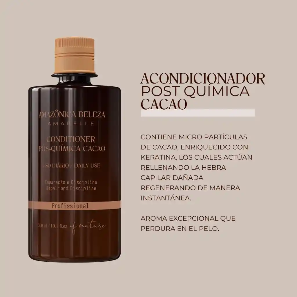 Acondicionador Post Quimica Cacao, Reparaciòn