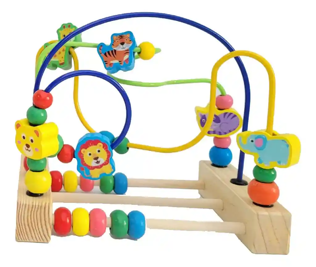 Laberinto 3d Tipo Montessori Madera La Selva Infantil