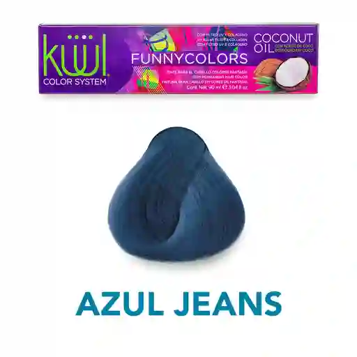Tinte Kuul Funny Color Azul Jeans 90ml