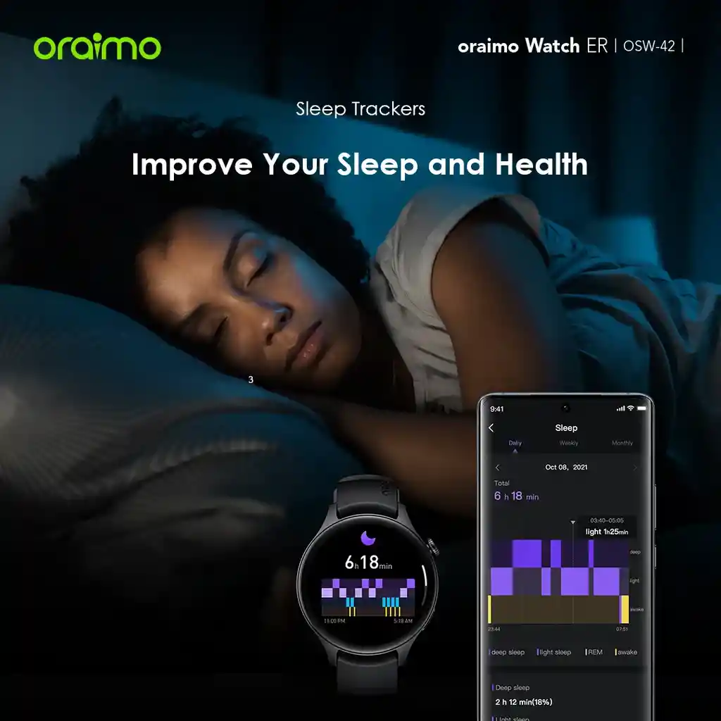 Smartwatch Oraimo Watch Er Amoled Ip68