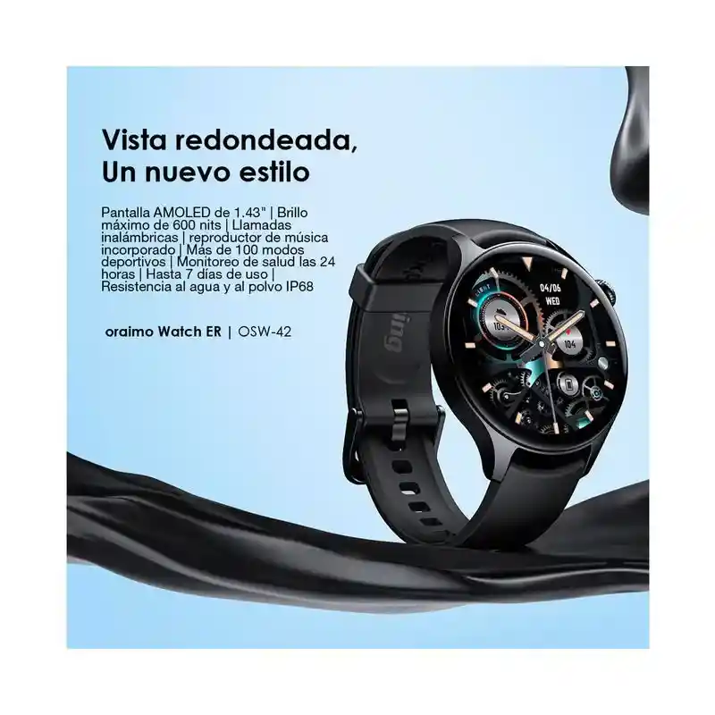 Smartwatch Oraimo Watch Er Amoled Ip68