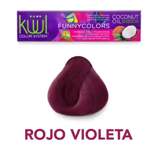 Tinte Kuul Funny Rojo Violeta 90ml