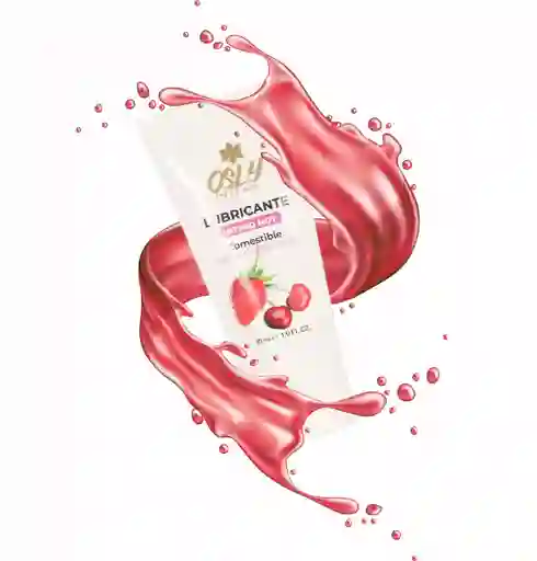 Lubricante Íntimo Hot Frutos Rojos 30 Ml