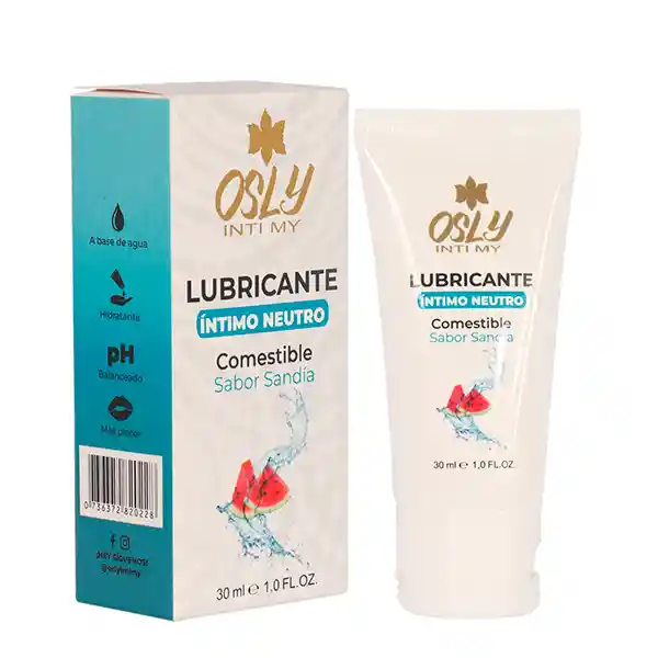 Lubricante Íntimo Neutro Sabor A Sandía 30ml