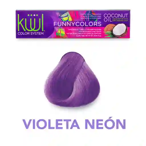 Tinte Kuul Funny Violeta Neon 90ml