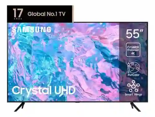 Televisor Samsung 55" Uhd 4k Smart Tv Un55cu7000kxzl