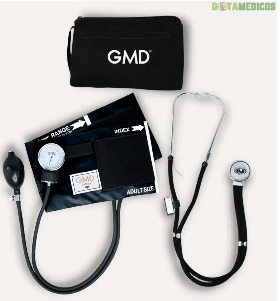 Kit Tensiometro + Fonendoscopio Rappaport Negro – Gmd