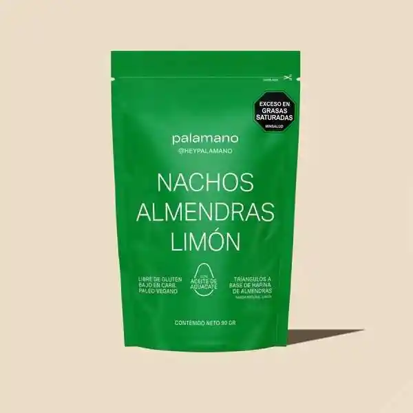 Nachos De Almendras Limón 90gr