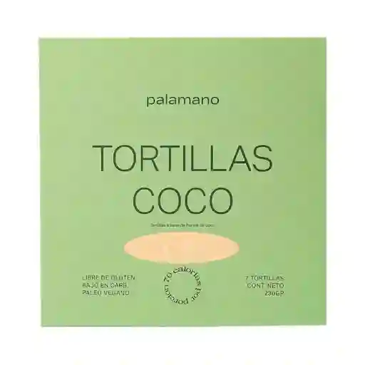 Tortillas Coco 7und