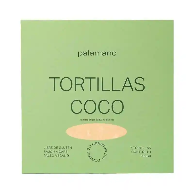 Tortillas Coco 7und