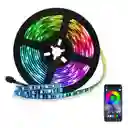 Cinta Led Ritmicas Usb Bluetooth 5mts