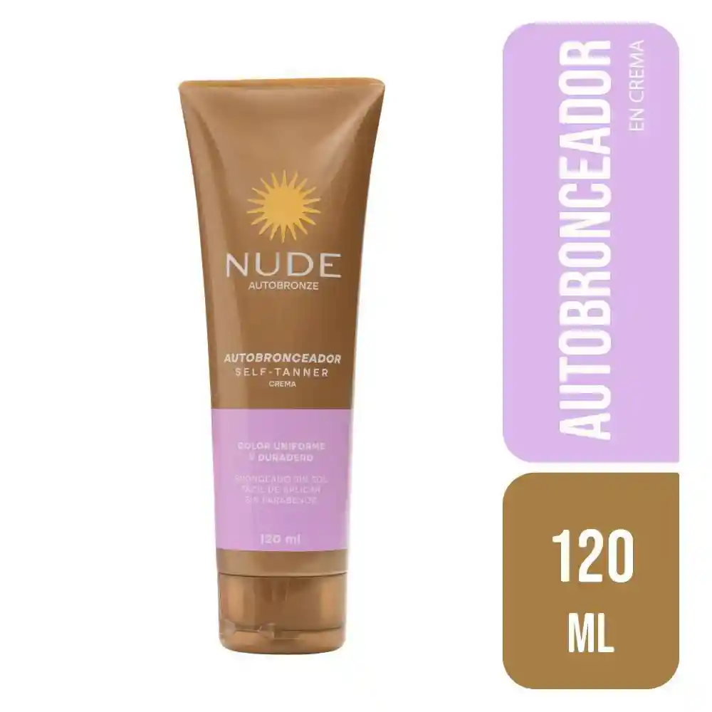 Autobronceador En Crema Nude 120ml