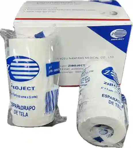 Esparadrapo 4" X 5yds, Caja X 6 Unds