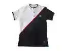 Camiseta Cuello Alto Con Botones Talla M