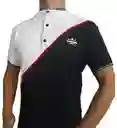 Camiseta Cuello Alto Con Botones Talla M