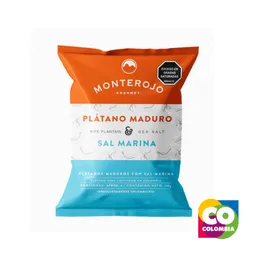 Plátanos Maduros Sal Marina Marca Monterojo Embalaje De 1 Unidad Por 30g