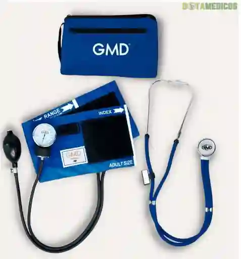 Kit Tensiometro + Fonendoscopio Rappaport Azul Oscuro – Gmd