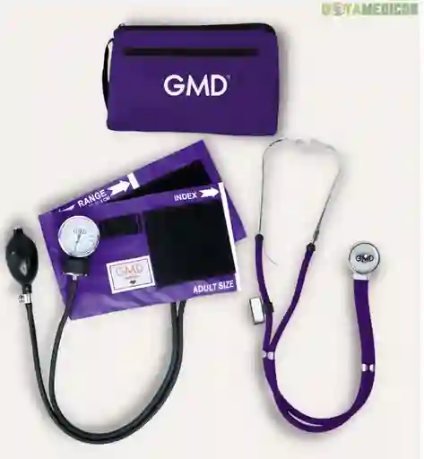 Kit Tensiometro + Fonendoscopio Rappaport Morado – Gmd